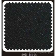 Black Color Woven Double DOT Fusible Interlining (50D black)